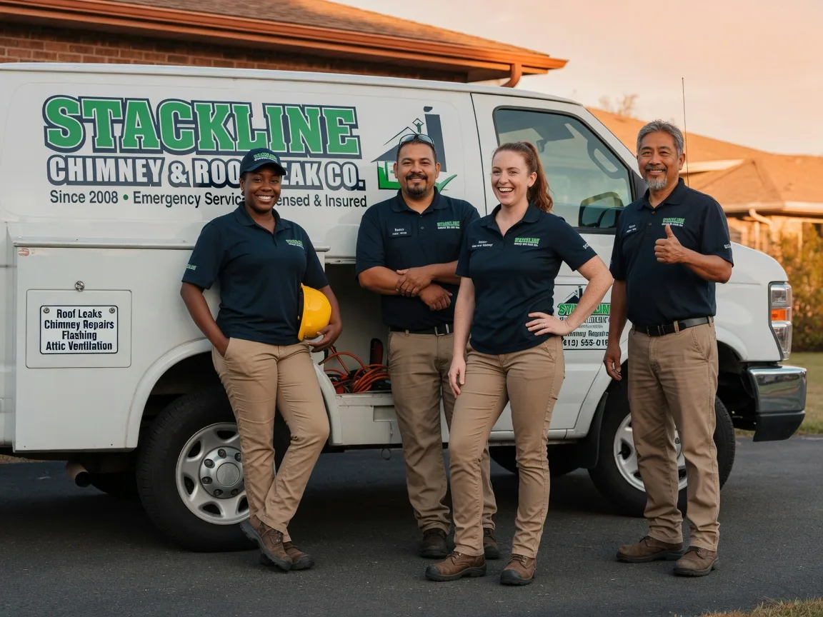 Chimney flashing repair company in Larrabee, IA